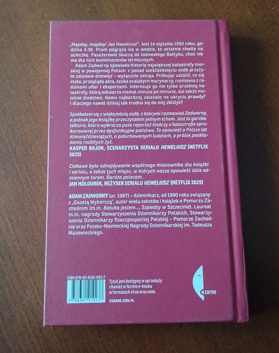 Adam Zadworny - Heweliusz. Tajemnica katastrofy na Bałtyku