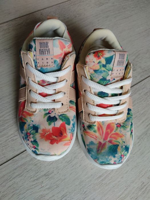 Zara 23 NOWE adidasy w kwiaty buty sportowe sneakersy