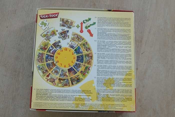Puzzle edukacyjne zegar "Tick-Tock"; 24el.; TREFL