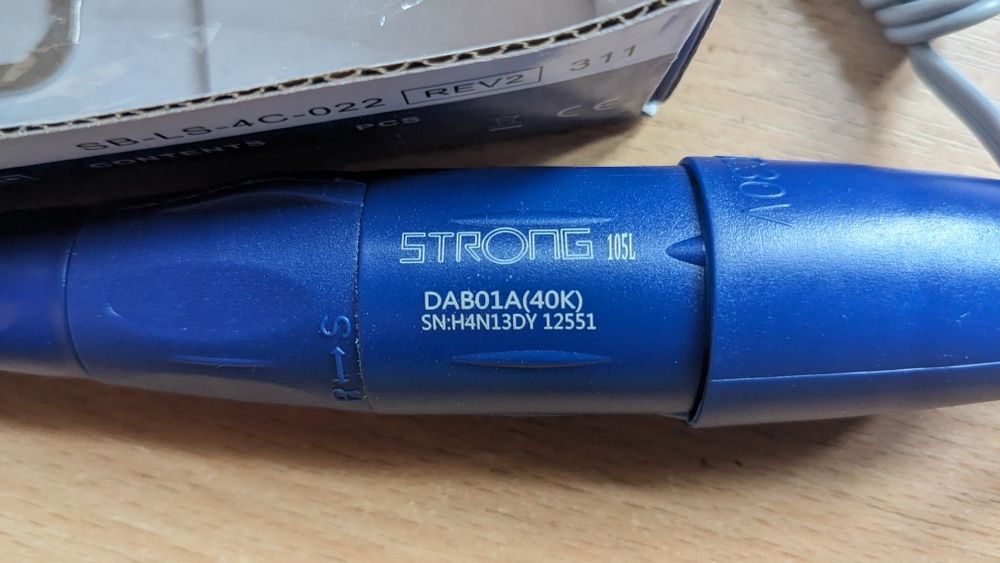 Корея фрезер Strong 210 мікромотор 105L 40 К Новий