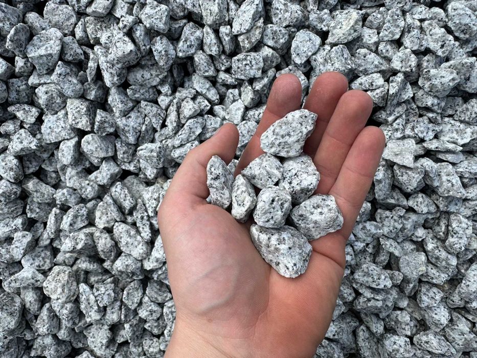 Grys granitowy - GRANIT 16-22 - Dalmatyńczyk - Kamień ozdobny - Kamień ogrodowy