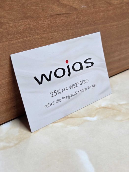 Karta podarunkowa WOJAS  (Rabat 25%)