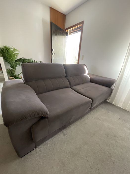 Sofa conforama cinzento