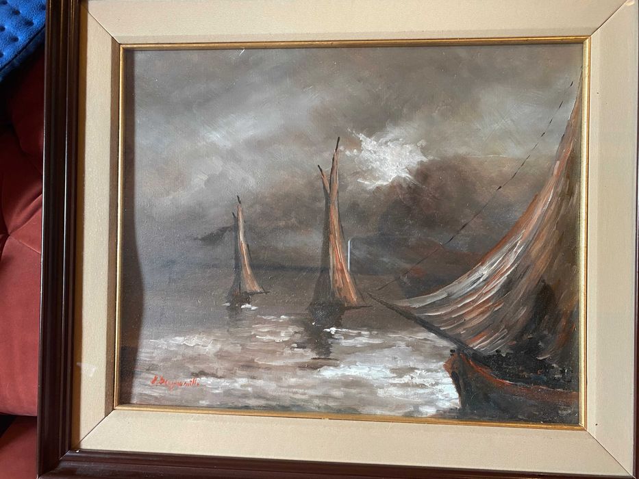 Quadro original pintado à mão