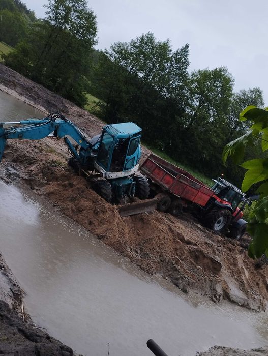 Wynajem, usługa, praca koparką, ładowarką telskopową, ciągnikiem rolni