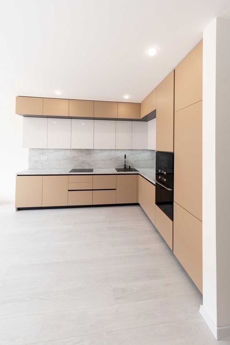 Кухня на замовлення, меблі на замовлення, Кухня Капучіно, під ключ