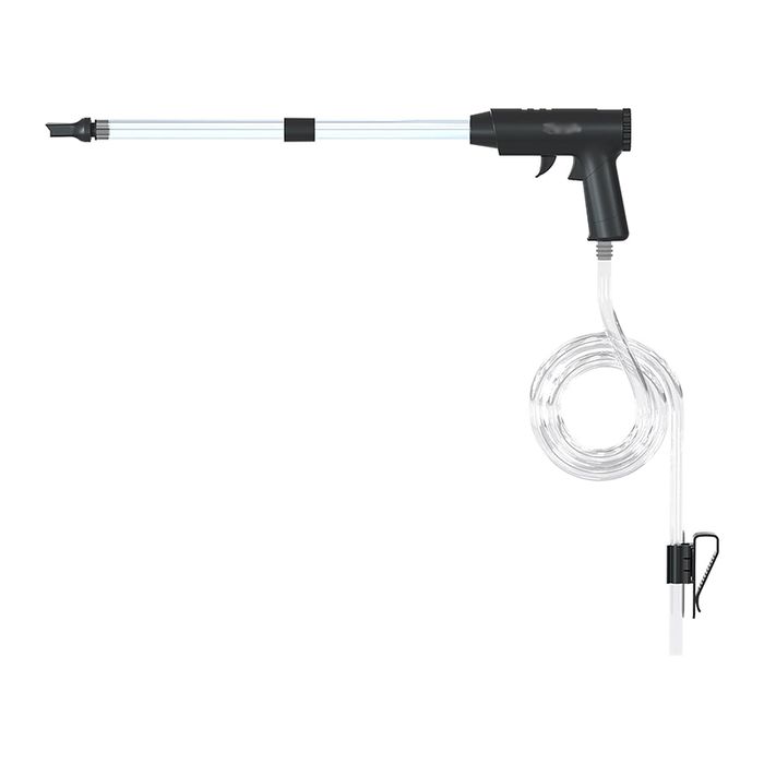 Odmulacz do akwarium z pompką – ręczny odsysacz zanieczyszczeń