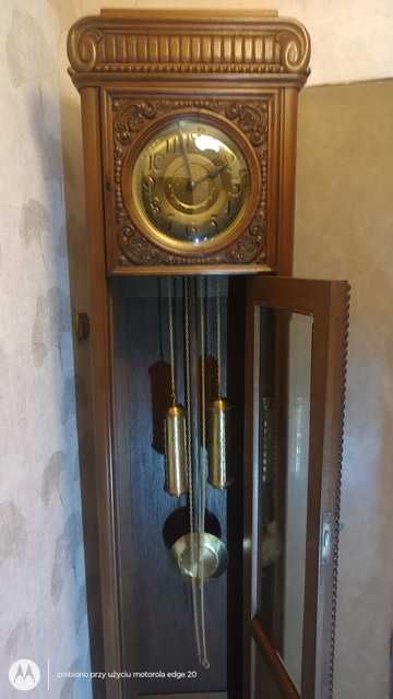 Zegar Stojący KIENZLE ok. 1920r - bogato  rzeźbiony