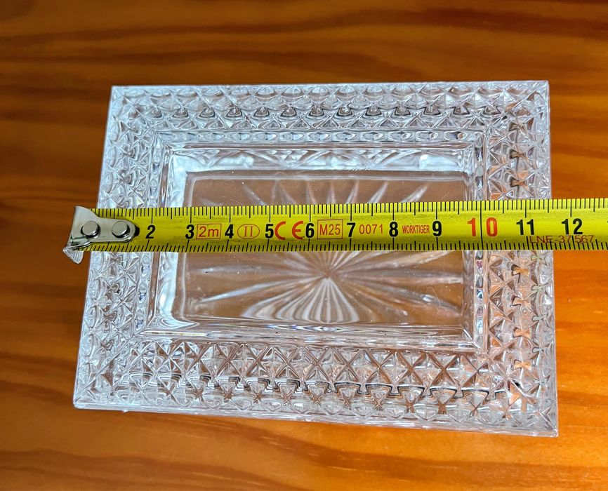 Caixa de Joias Vintage em Cristal