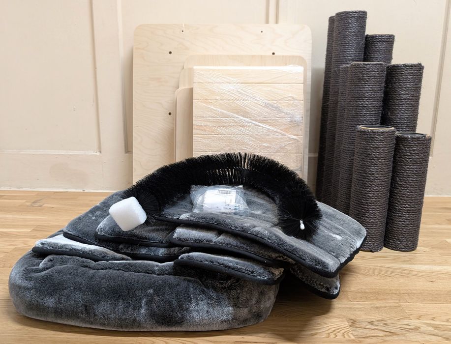 Modern Living Drapak dla Kota Chelsea Ciemnoszary 82x72x185cm DUŻY