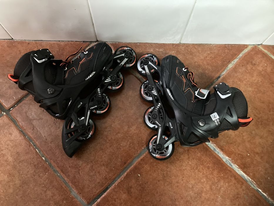 Patins em linha como novos tamanho 20/22  32/35