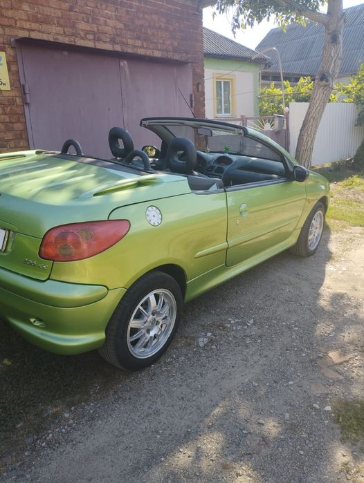 Пежо 206 сс кабріолет