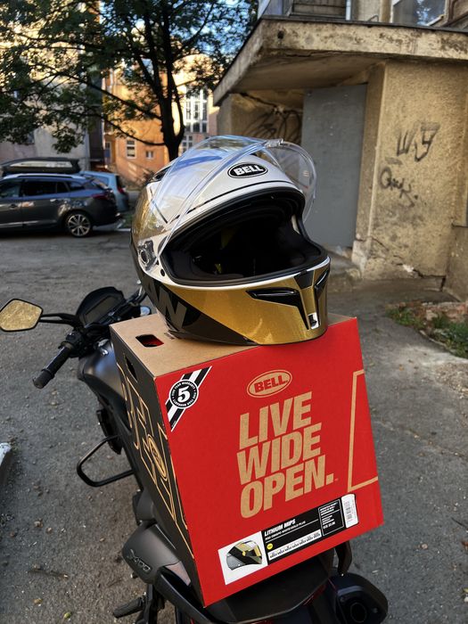Мото Шолом BELL | Шолом Bell LITHIUM MIPS® Plus Helmet - RSD OBIS [Gold]