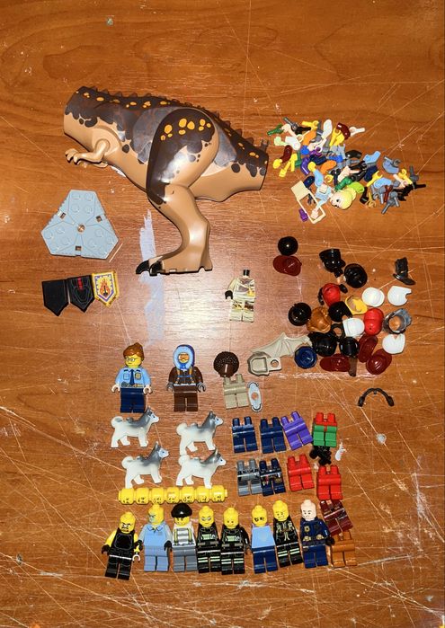 лот Lego city, jurrasic world