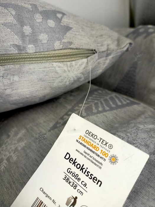 6x poduszka dekoracyjna świąteczna + poszewka na zamek święta GRATIS