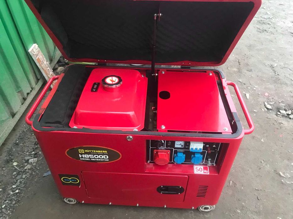 Дизельний генератор Hüttenberg H8500D