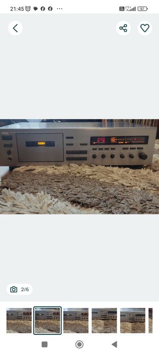 Yamaha kx 530 magnetofon