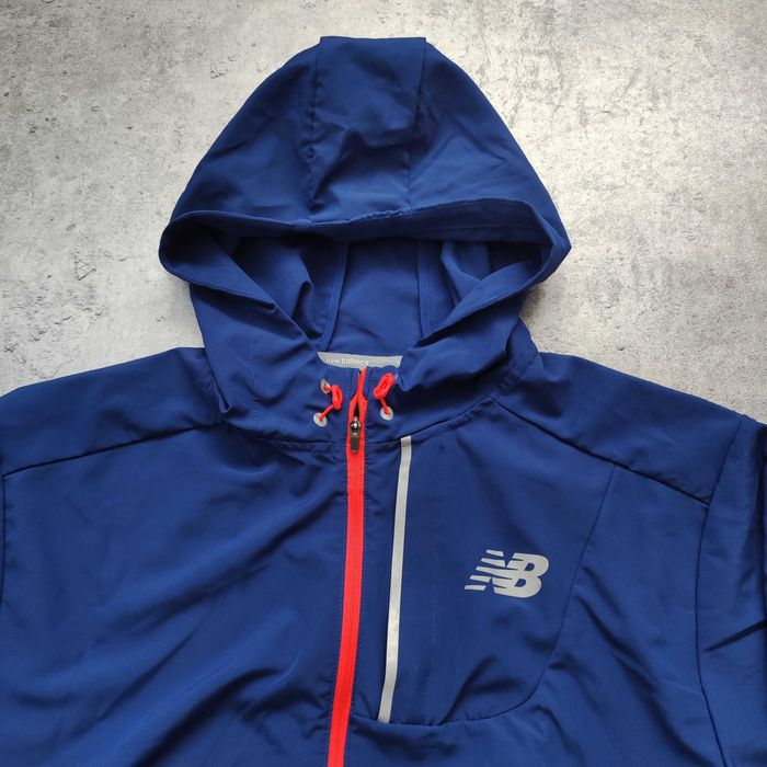 MĘSKA PREMIUM Kurtka Wiatrówka Lekka Sportowa Bieganie New Balance NB