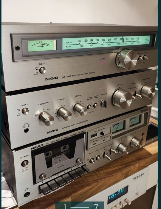 Wieża NIKKO Vintage 78 rok po przeglądzie