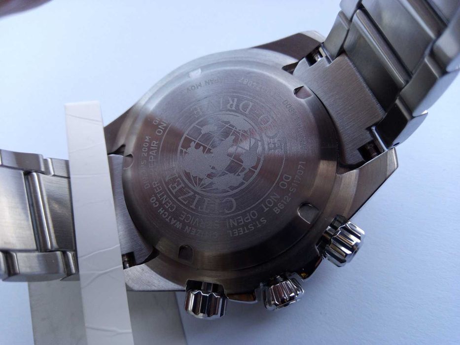 Японские 200м дайверские часы Citizen Eco-Drive CA0719-53E, РРЦ $495