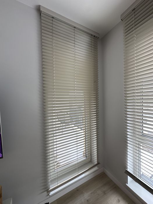 Rolety bambusowe szare szerokość 98 cm 3 sztuki