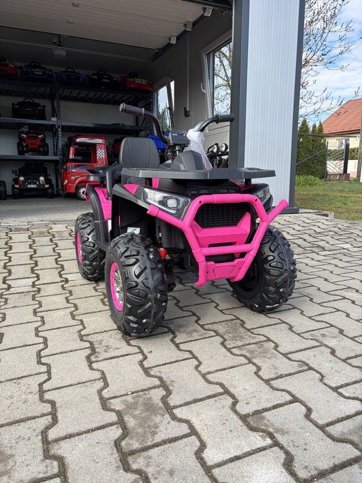 Duży Quad na Akumulator XMX607 4 x 45 Watt Różowy