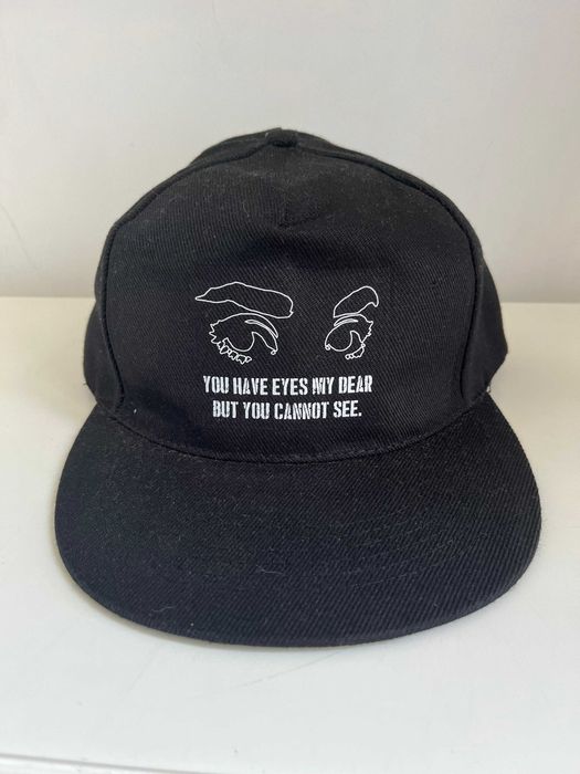 Boné de algodão preto - frase filosófica e design exclusivo!