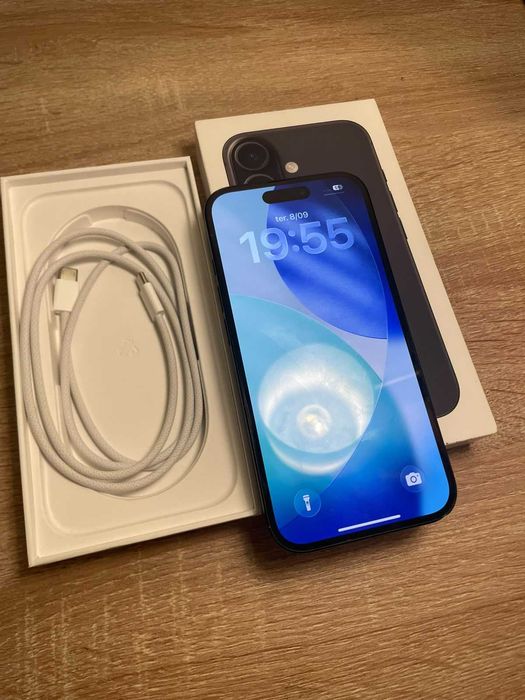 iPhone 16 Preto - como NOVO / Impecável! com faturas