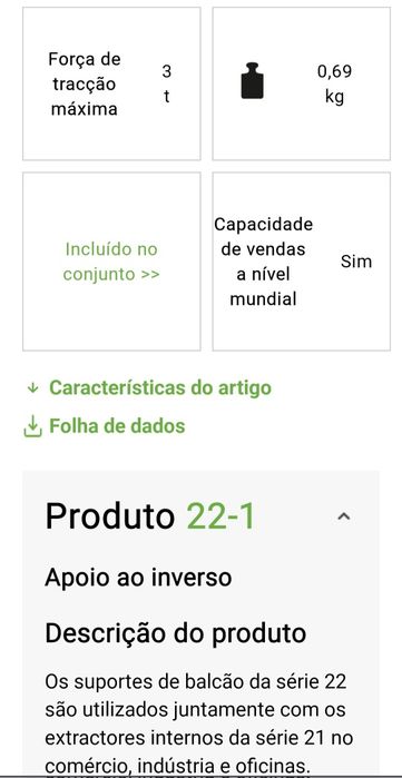 KUKKO-22-1-Ponte Para Extratores De Rolamentos Internos