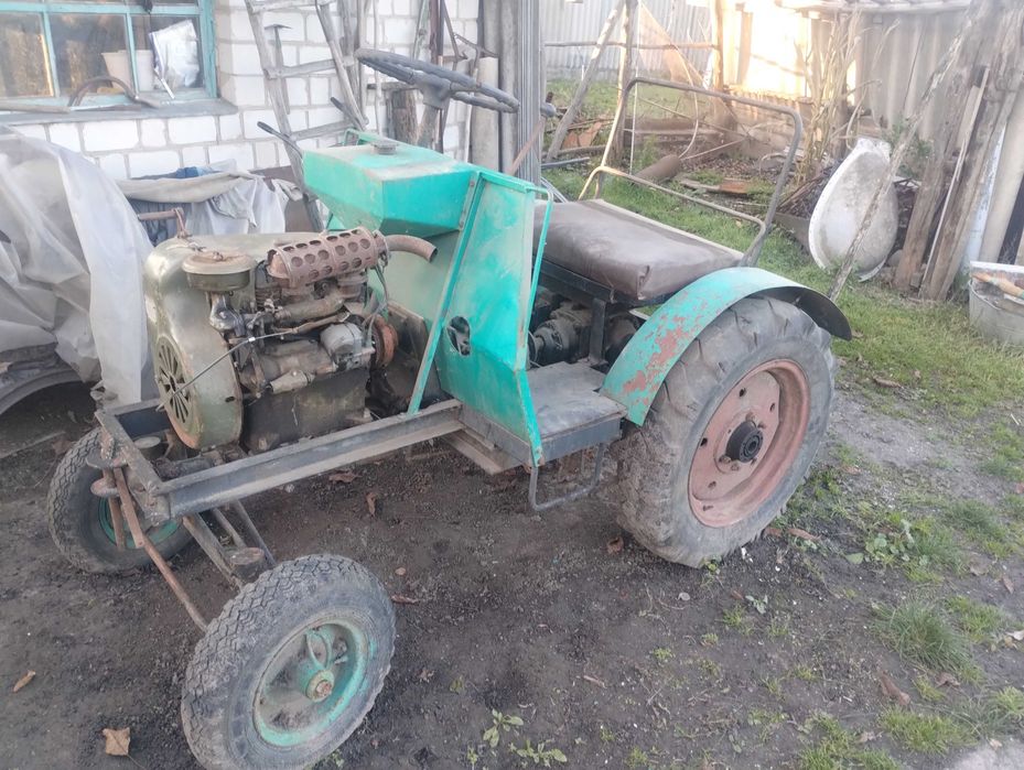 Саморобний мінітрактор проект