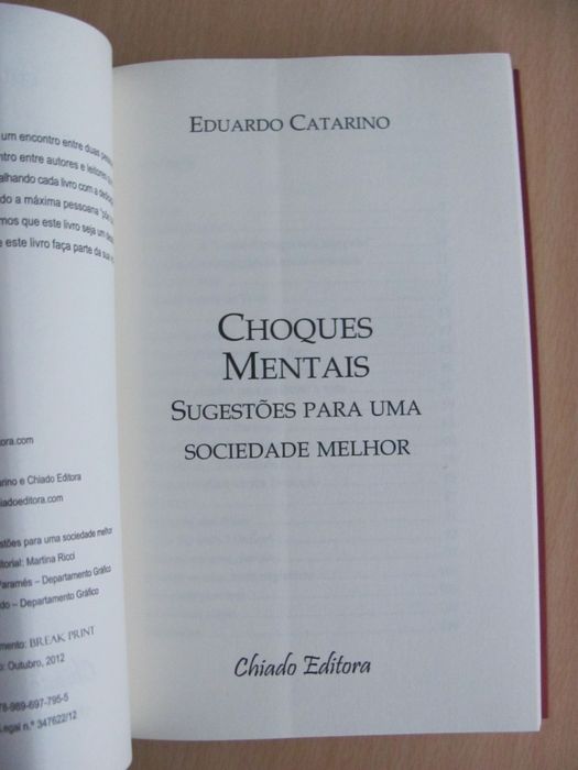 Choques Mentais de Eduardo Catarino
