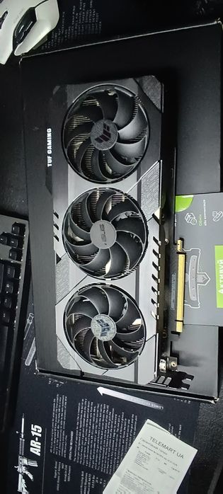 Asus Tuf Gaming RTX 3070 8 GB / гарантия