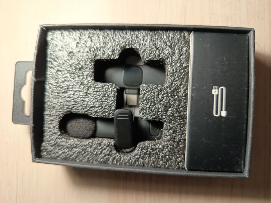 Microfone de lapela wireless