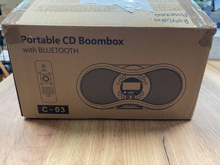 Портативна магнітола DGXWLLW Portable CD Player Boombox