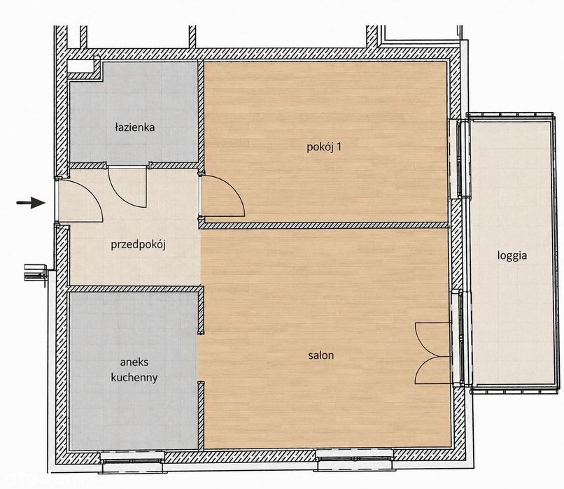 Mieszkanie 2-pokojowe z balkonem|  piwnica parking | gotowe do wejścia