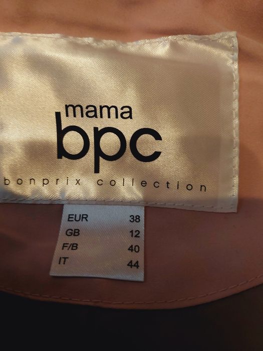 Śliczna kurtka ciążowa z wstawką niemowlęcą