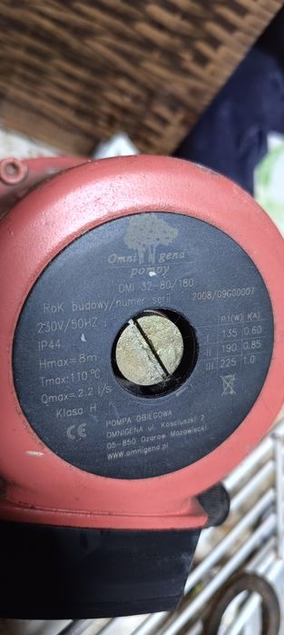 Pompa obiegowa CO używana 10 lat