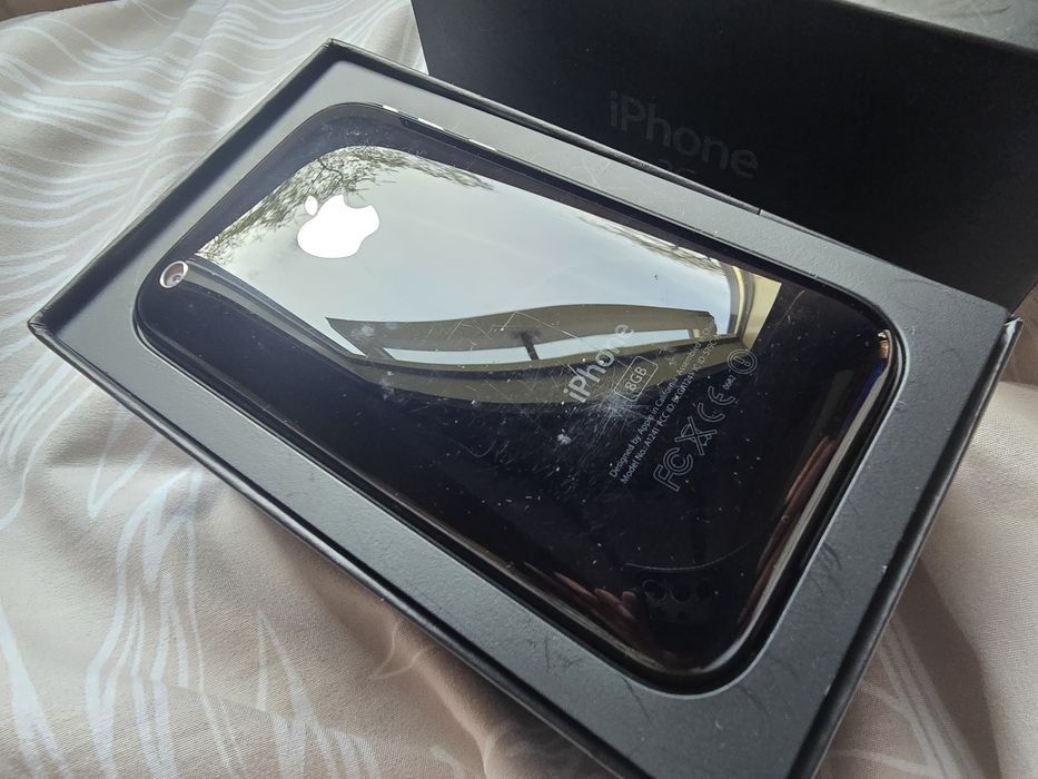 IPhone 3G 8gb + pudełko - 100% sprawny! Kolekcja