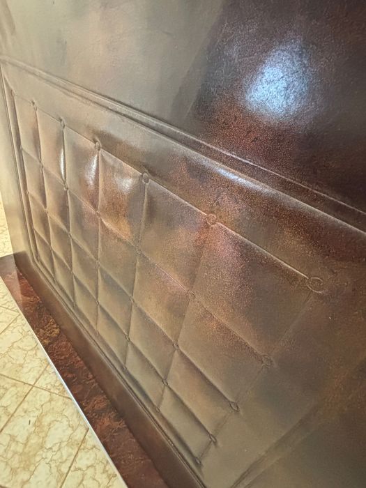 Vintage mini bar com dois bancos- Made in Canada