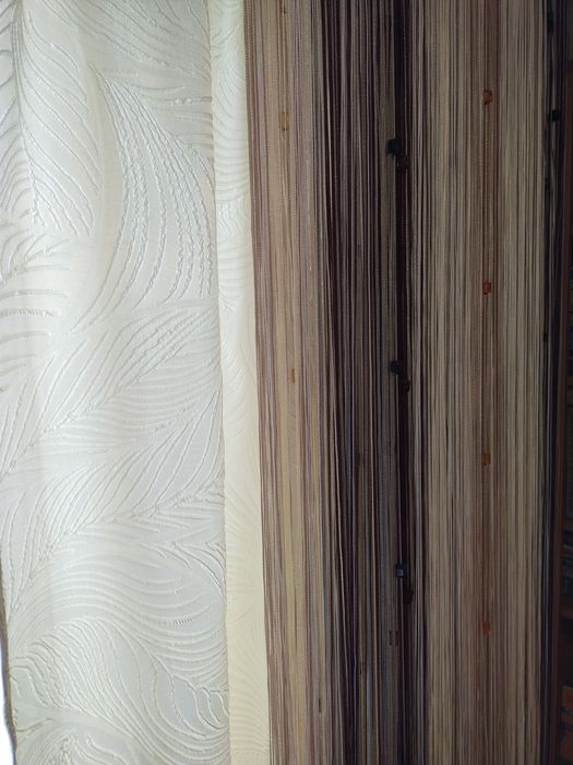 Штори для зали з декором (без тюлі)