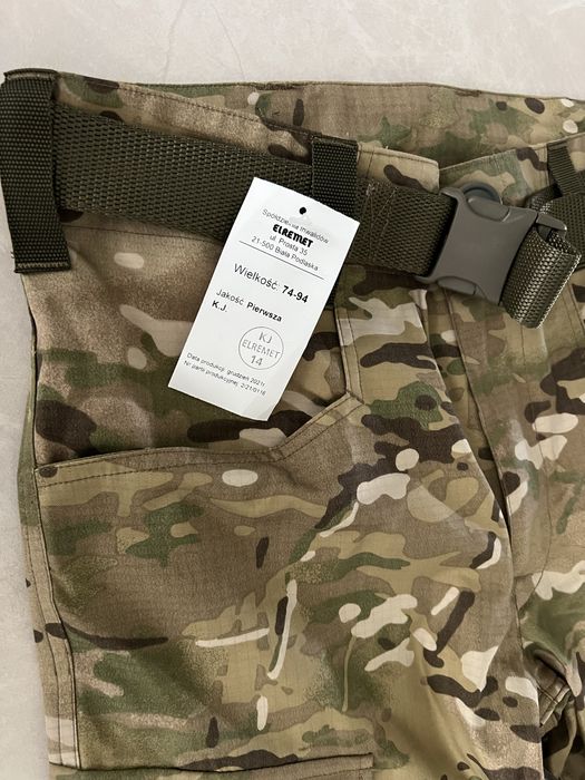 Nowe spodnie wojskowe militarne moro męskie