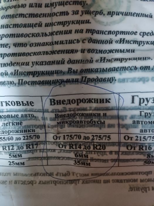 Цепні браслети протиковзання
