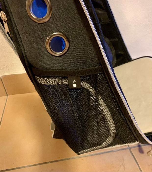 Mochila transporte gato