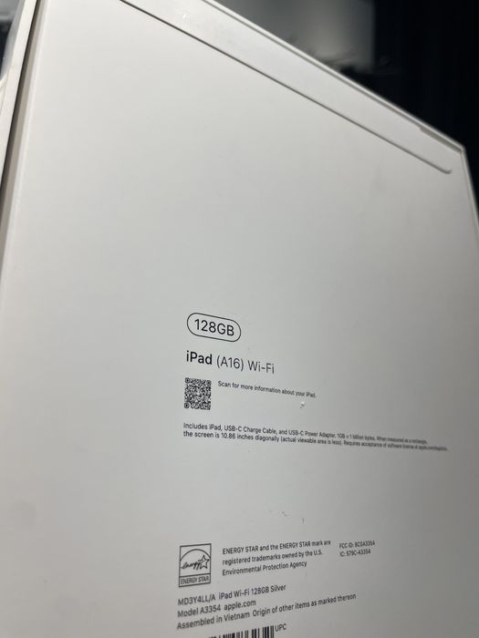 iPad (A16) 11” 2025 Silver