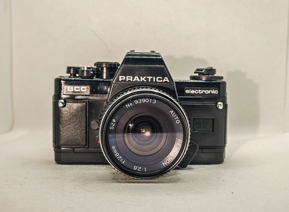 Aparat analogowy Praktica bcc adapter m42 obiektyw  28 2.8