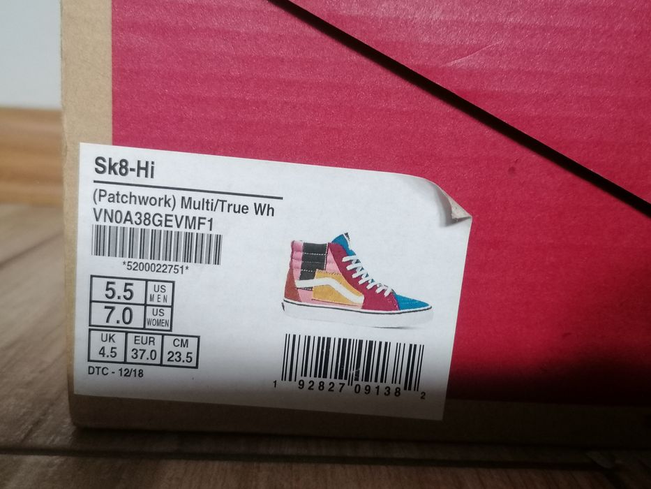 Vans Sk8-Hi patchwork