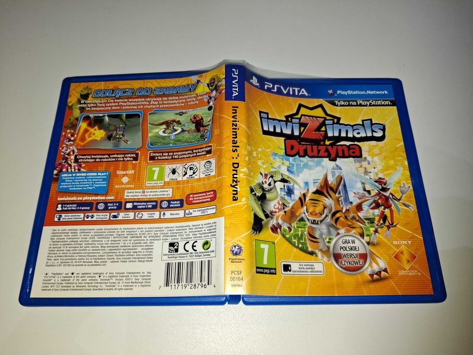Invizimals Drużyna [Polskie Wydanie] Sony PS Vita