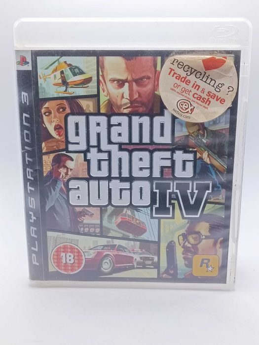 GRA Grand Theft Aauto IV Gta IV Gta 4 NA PS3 122/02/25s