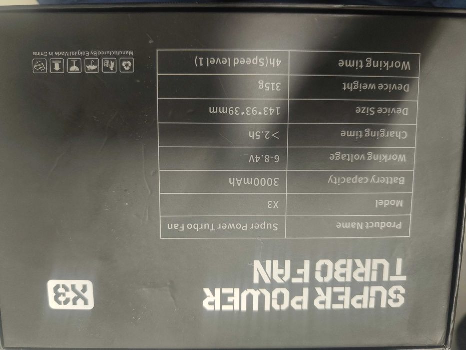 Mini Turbo Fan X364284493342722122