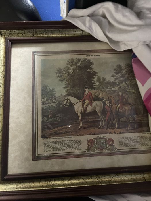 Quadros de caça moldura de Paços Ferreira